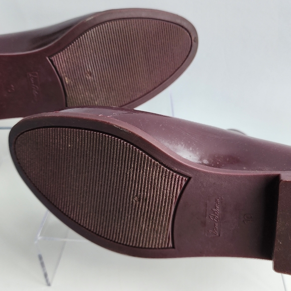 Sam Edelman Size 10 Tinsley Chelsea Rain Booties Sangria - Picture 3 of 7